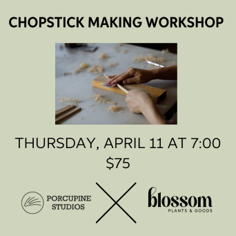 Chopstick Making Workshop