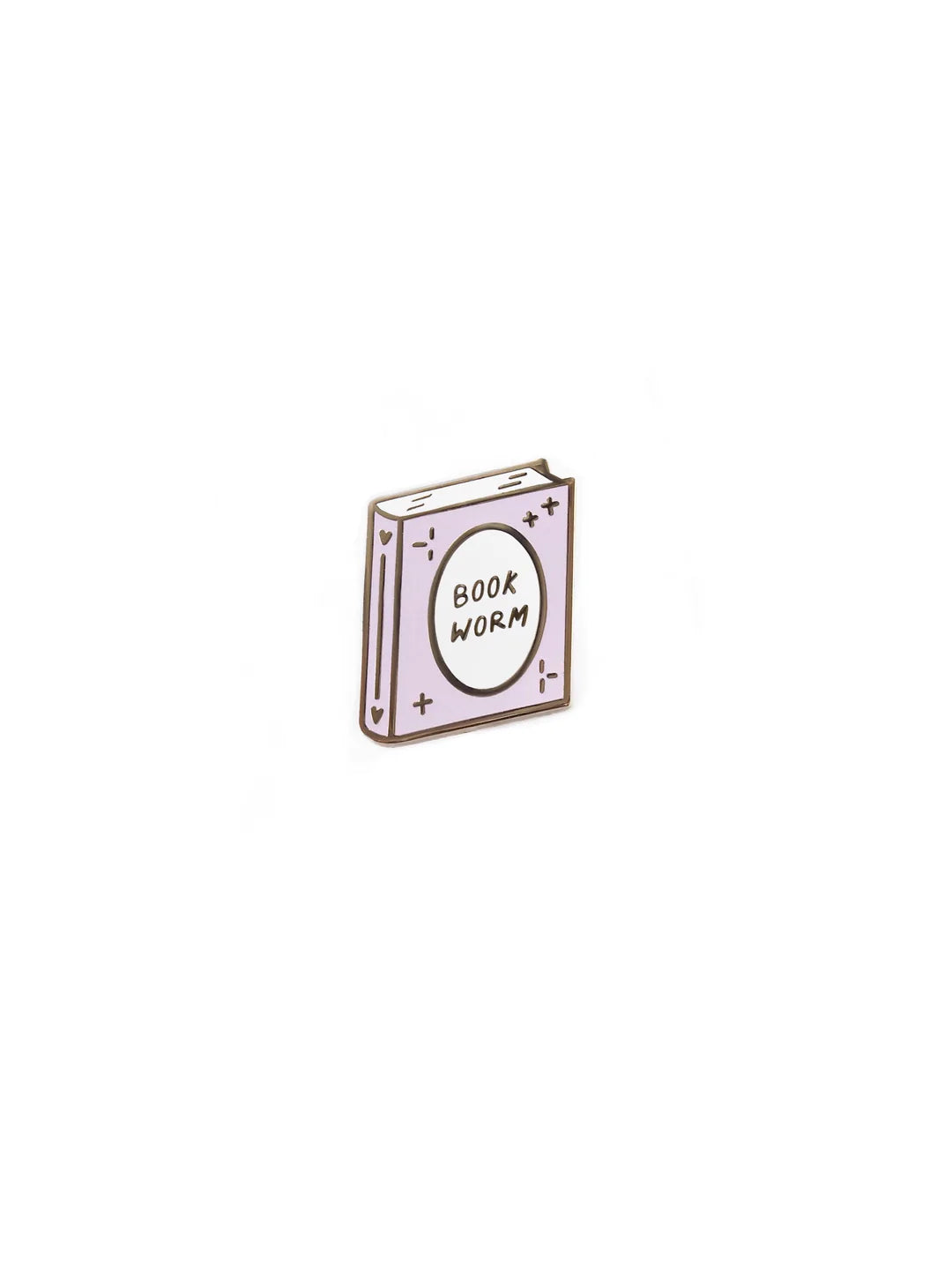 Book Worm Pin